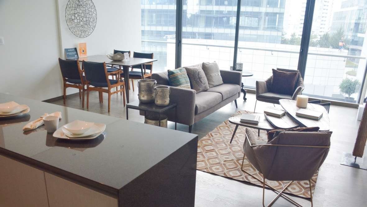 Interior de departamento en Santa Fe Cuajimalpa (foto 1)