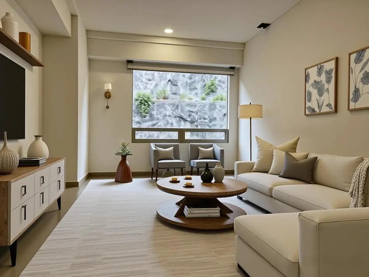 Interior de departamento en Santa Fe Cuajimalpa (foto 1)