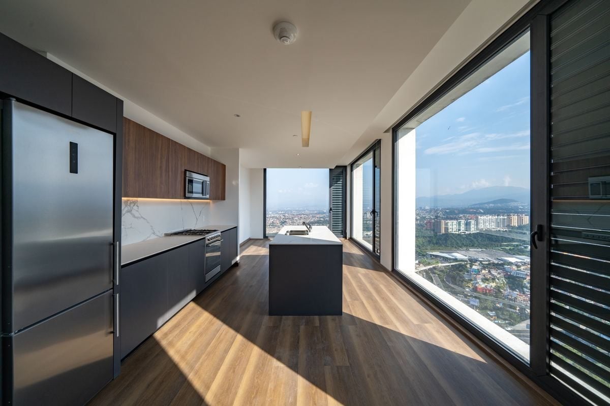 Interior de departamento en Santa Fe Cuajimalpa (foto 1)