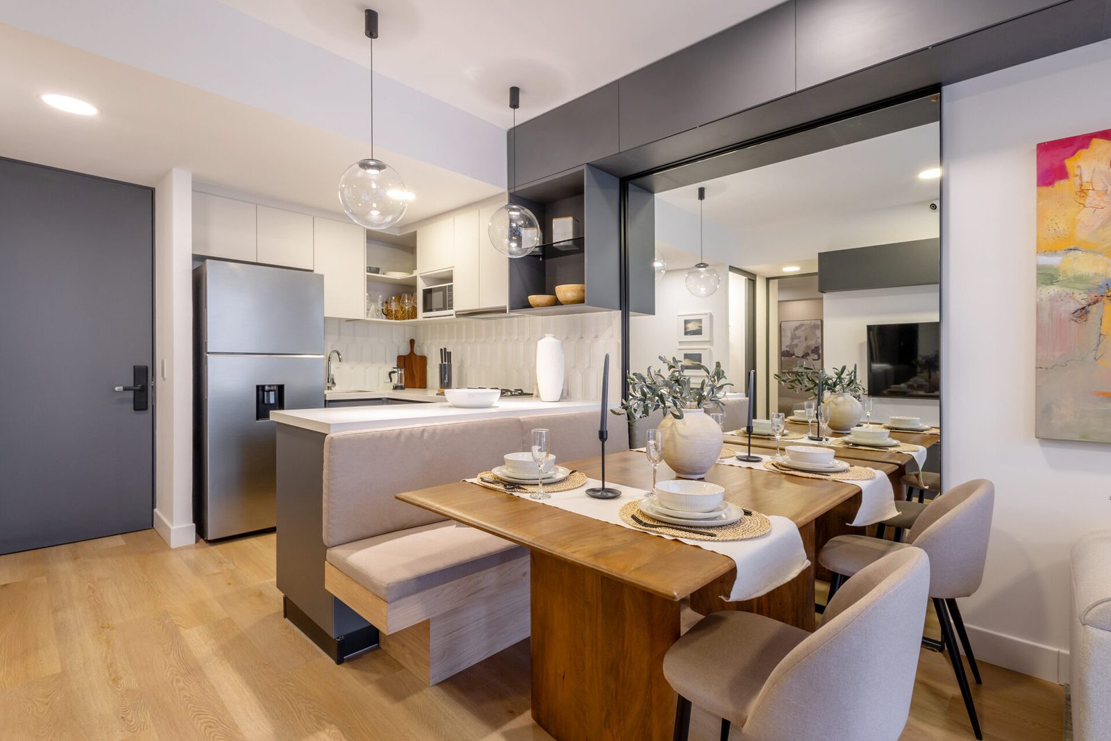 Interior de departamento en Santa Fe Cuajimalpa (foto 2)