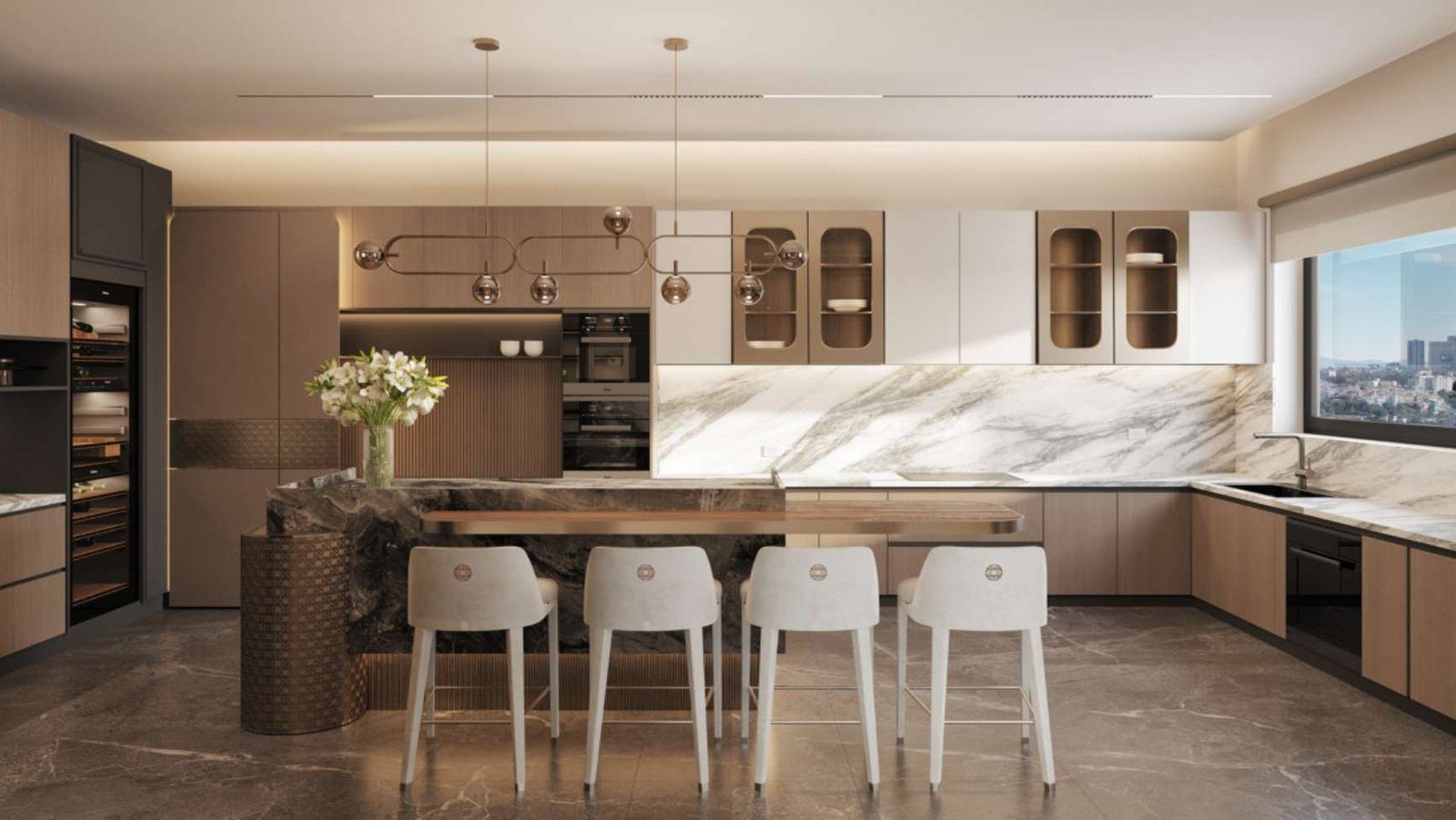 Interior de penthouse en Bosque Real (foto 2)