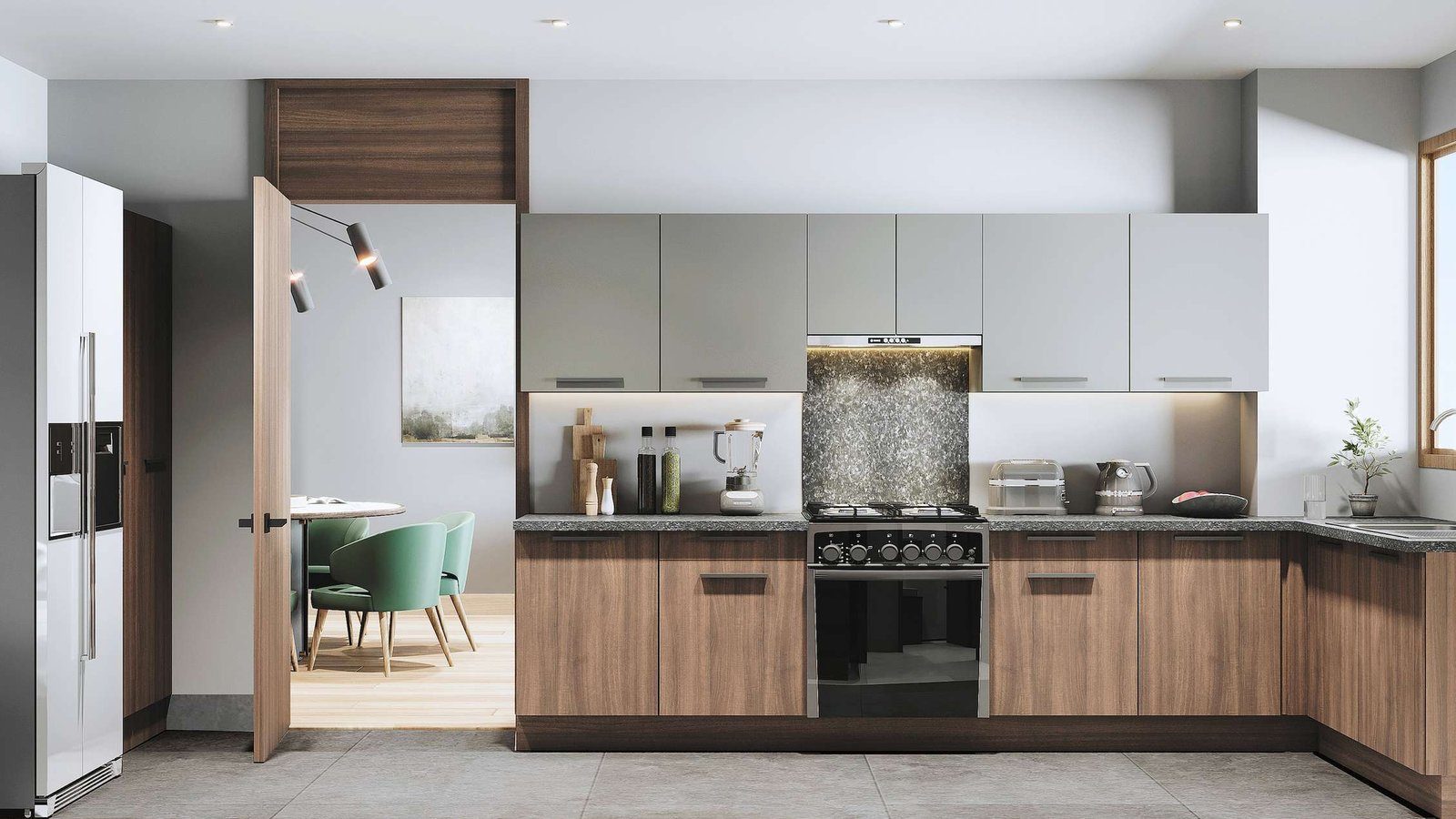 Interior de departamento en Bosque Real (foto 3)